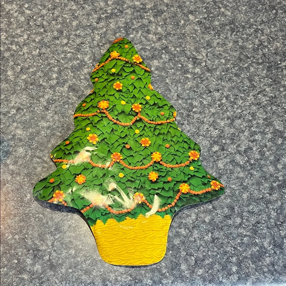 Wilton Silver Christmas Tree Cake Pan